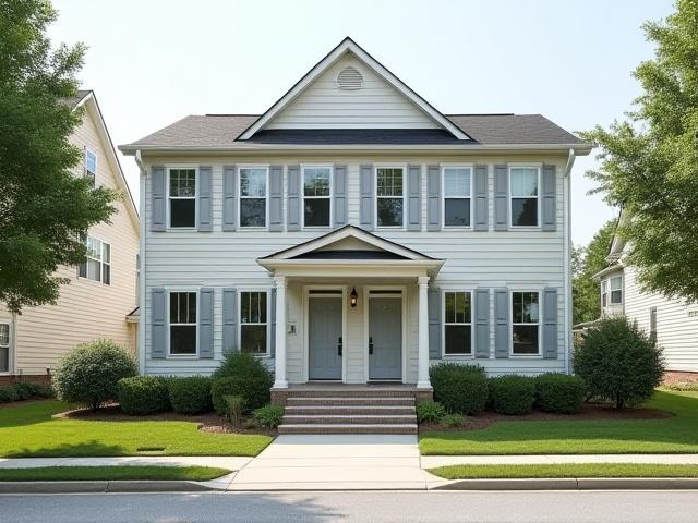 Multi-family duplex in a suburban setting of Columbia, SC